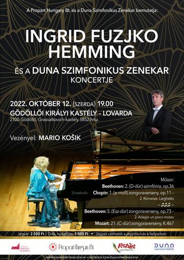 Ingrid Fuzjko Hemming és a Duna Szimfonikus Zenekar koncertje