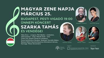 Magyar Zene Napja Ünnepi koncert: Szarka Tamás és vendégei