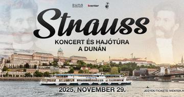 Strauss koncert és hajótúra a Dunán // Budapest, Európa Hajó - 11.29.