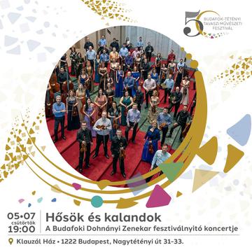 50. BUDAFOKI TAVASZI MŰVÉSZETI FESZTIVÁL NYITÓKONCERT